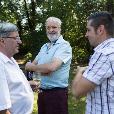 Die drei wiedergewählten Gemeinderäte