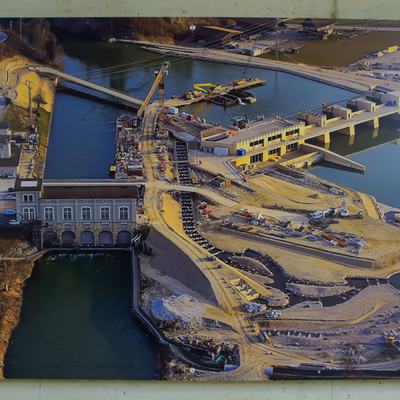 Übersicht über die seinerzeitige Baustelle